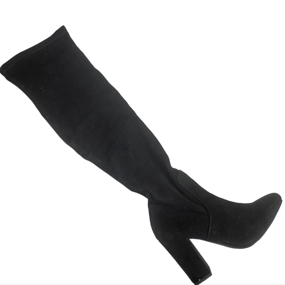 Wild Pair Bravy Over-the-Knee Stretch Boots Black -5 - Picture 10 of 10